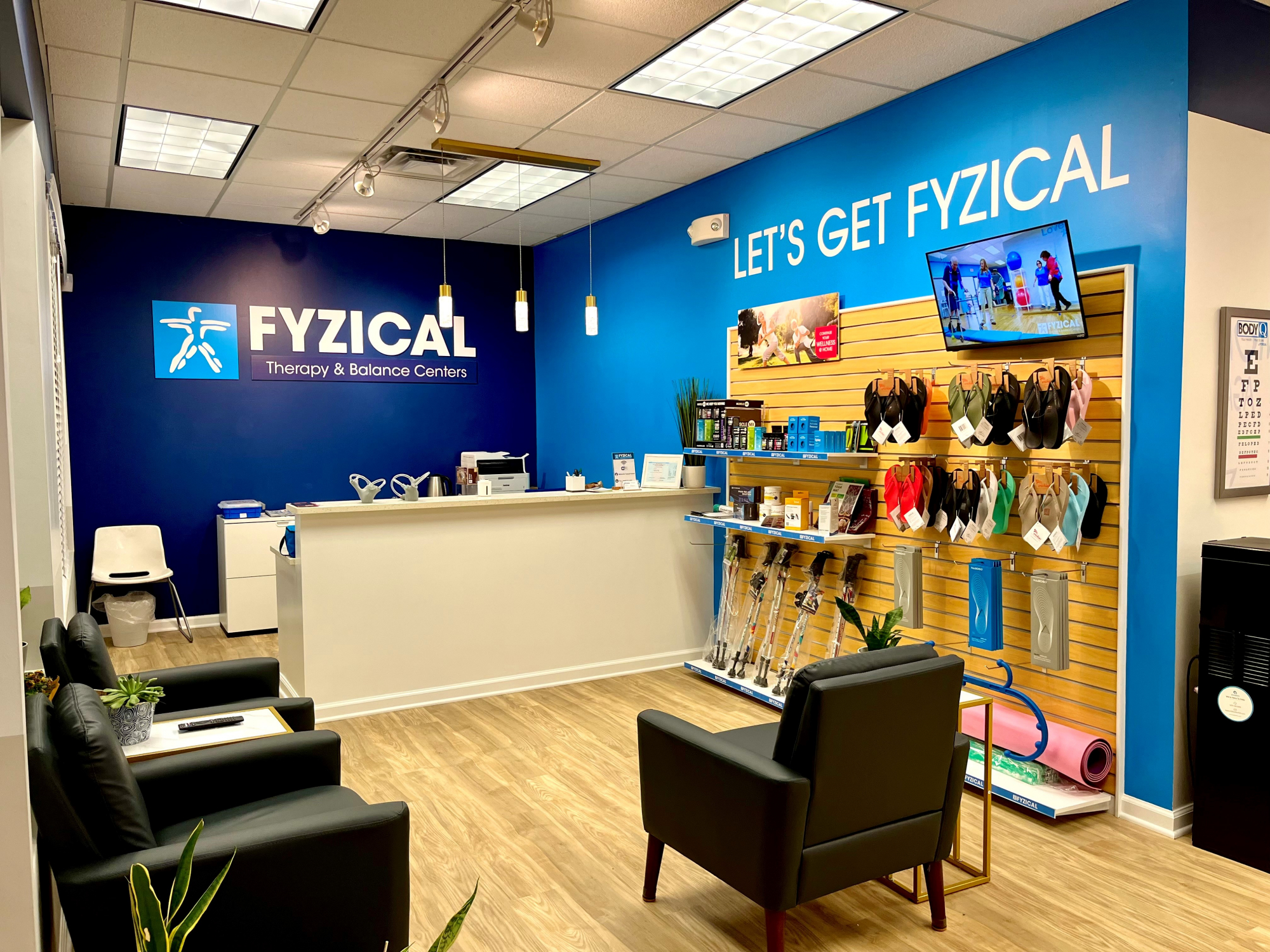 Reception- FYZICAL Therapy & Balance Centers - Berkeley Heights
