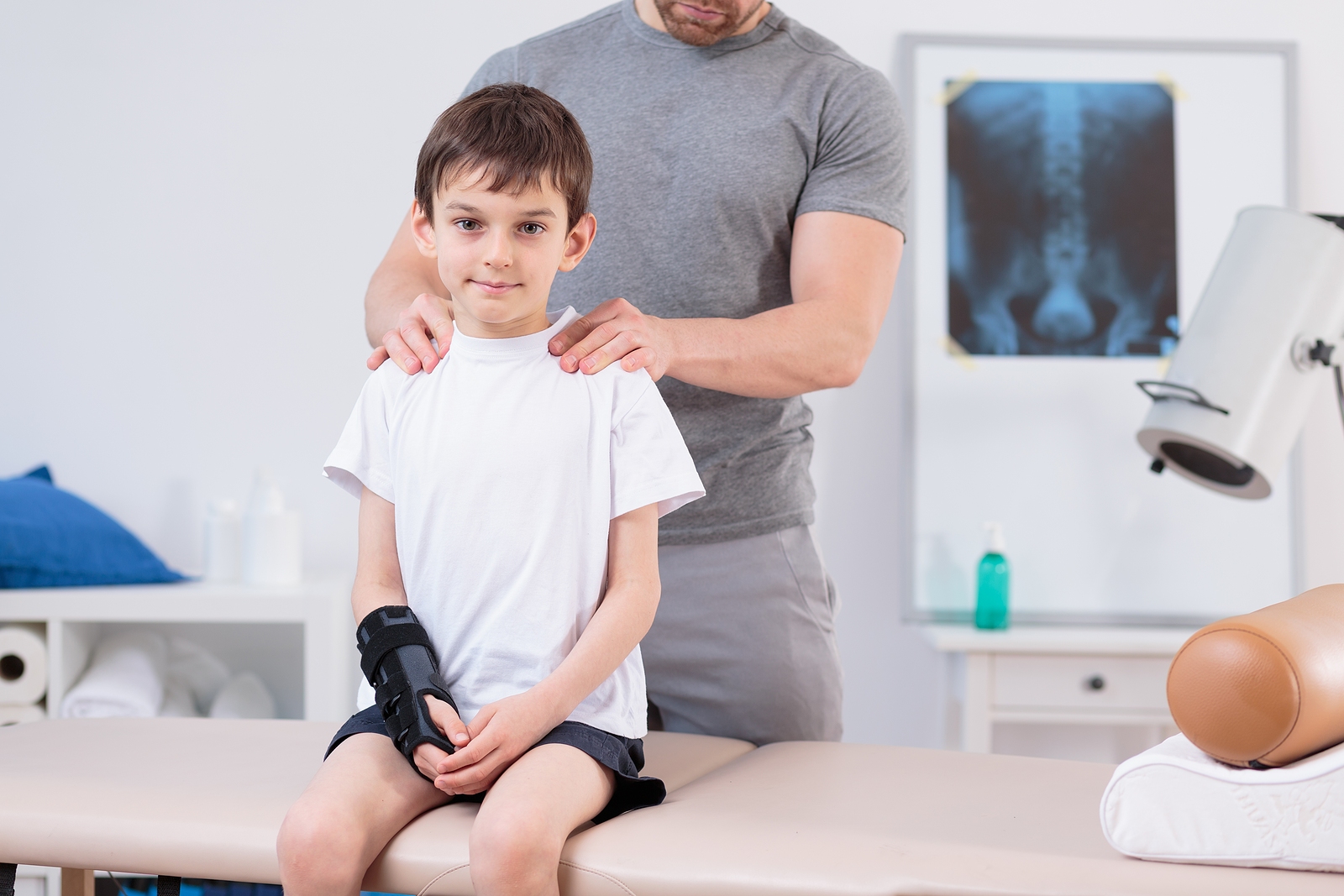Physical therapy for children with scoliosis