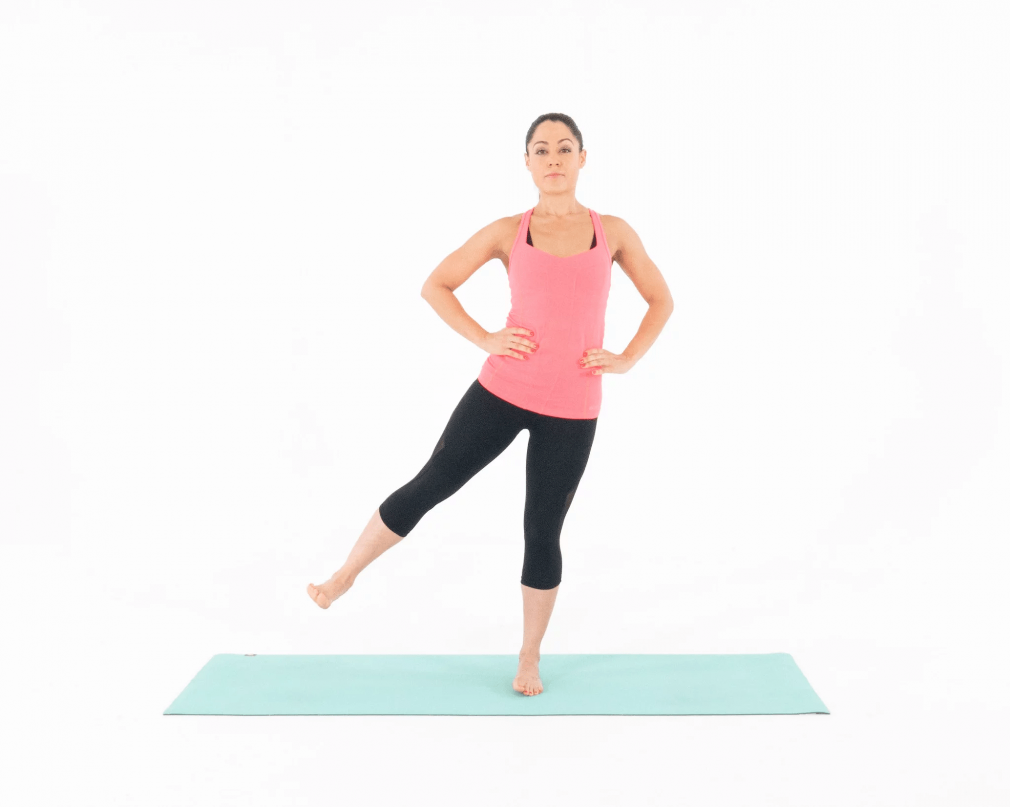 Woman performing Lateral Leg Raise for Lower Back Pain